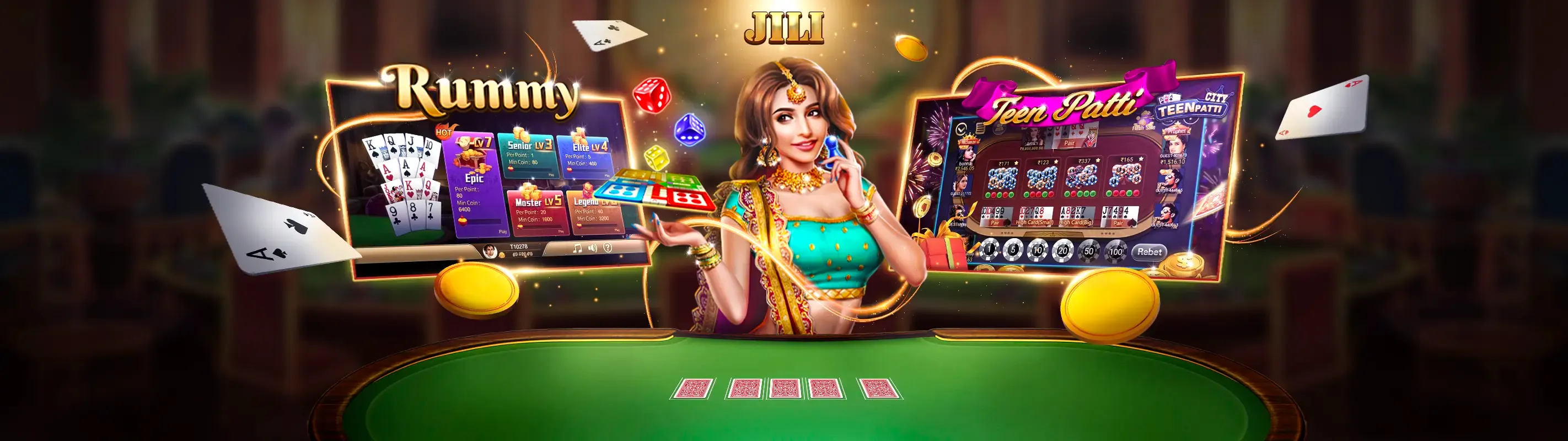 Hình nền Hip Club với các trò chơi giải trí đa dạng